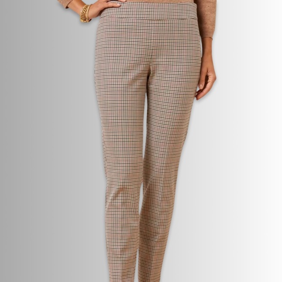 Talbots Pants - Talbots Wool Blend, Woven in Italy, Flat Front, Slightly Higher Waist, Slacks 10